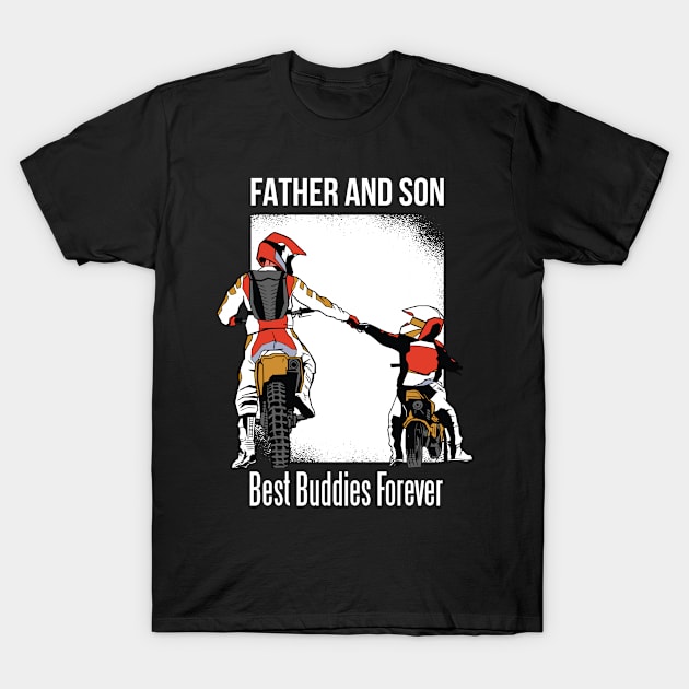 Father And Son T-Shirt by Urban_Vintage